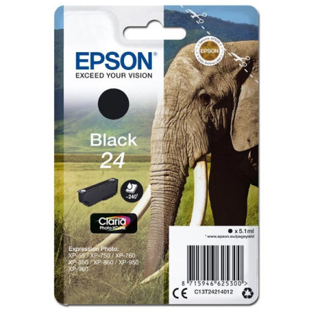 Epson 24 Black (C13T24214012) — Cartus de cerneala