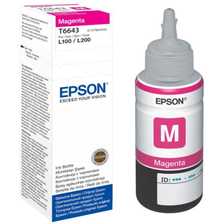 Epson T6643 Magenta (C13T66434A) — Flacon cerneala