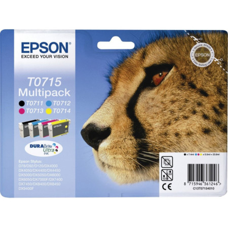 Epson T0715 Multipack (C13T07154012) — Pachet cartuse de