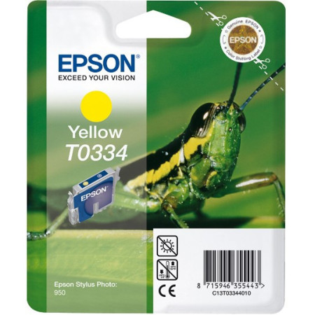 Epson T0334 Yellow (C13T03344010) — Cartus de cerneala