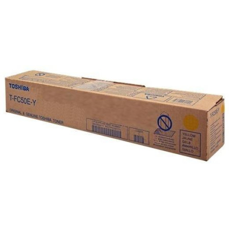 Toshiba T-FC50E-Y Yellow (TFC50EY, 6AJ00000111) — Cartus de