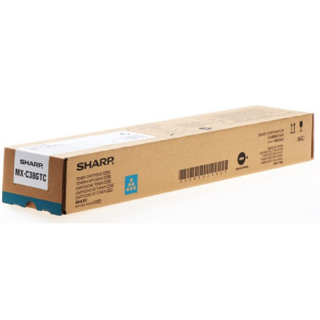 Sharp MX-C38GTC Cyan (MXC38GTC) — Cartus de toner
