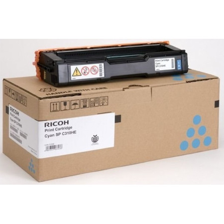 Ricoh SP C310HE Cyan (406480, 407637, SP-C310HE) — Cartus