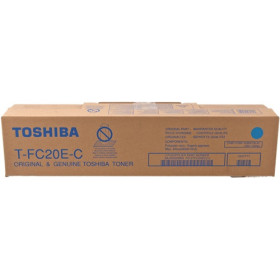 Toshiba T-FC20E-C Cyan (TFC20EC, 6AJ00000064) — Cartus de
