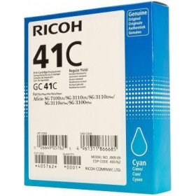 Ricoh GC 41C Cyan (405762, GC-41C) — Cartus de gel