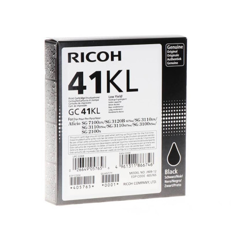 Ricoh GC 41KL Black (405765, GC-41KL) — Cartus de gel