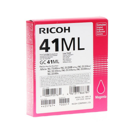 Ricoh GC 41ML Magenta (405767, GC-41ML) — Cartus de gel
