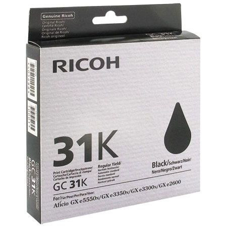 Ricoh GC 31K Black (405688, GC-31K) — Cartus de gel