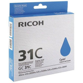 Ricoh GC 31C Cyan (405689, GC-31C) — Cartus de gel
