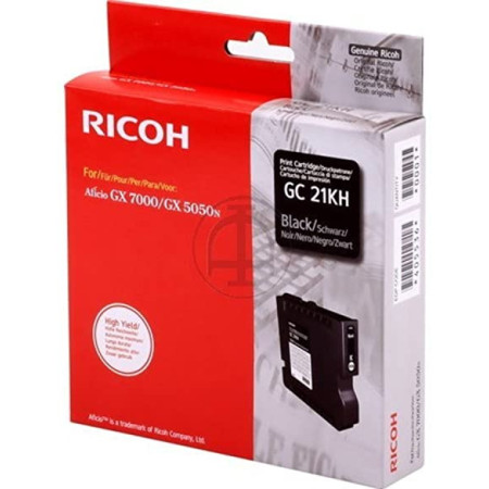 Ricoh GC 21KHY Black (405536, GC-21KHY) — Cartus de gel