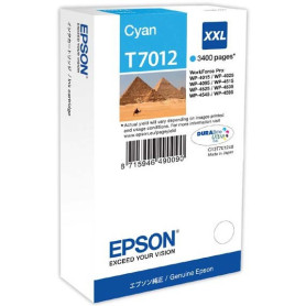 Cartus de cerneala original Epson T7012 Cyan (C13T70124010)