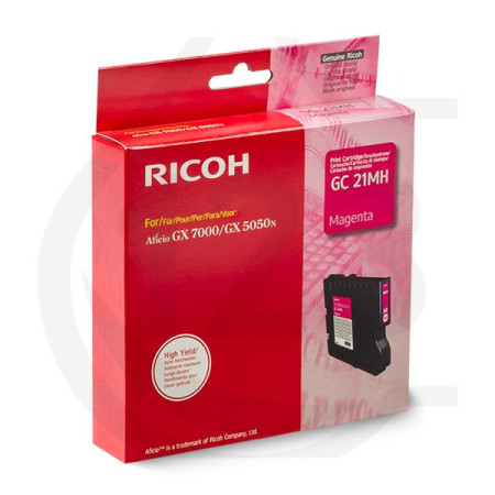Ricoh GC 21MHY Magenta (405538, GC-21MHY) — Cartus de gel