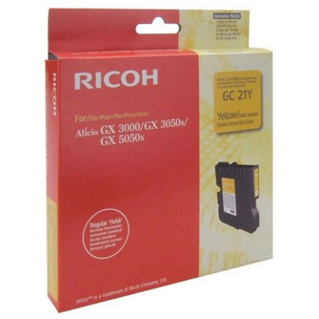 Ricoh GC 21Y Yellow (405535, GC-21Y) — Cartus de gel