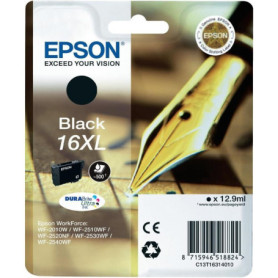 Cartus de cerneala original Epson 16XL Black (C13T16314010)