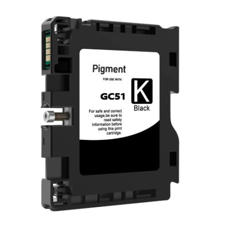 Ricoh GC 51KH Black (405862, GC-51KH) — Cartus compatibil