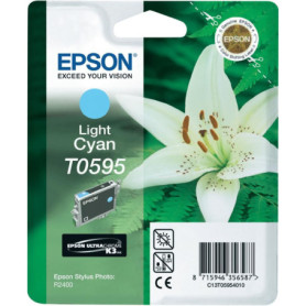 Cartus de cerneala original Epson T0595 Light Cyan (C13T059540)