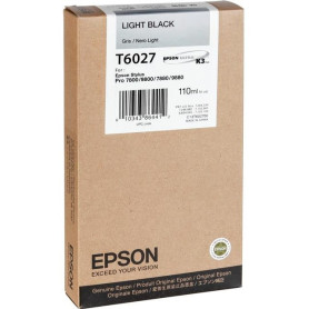 Cartus de cerneala original Epson T6027 Light Black (C13T602700)