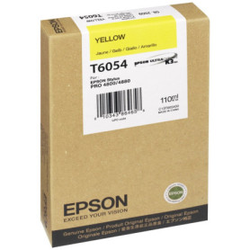Cartus de cerneala original Epson T6054 Yellow (C13T605400)